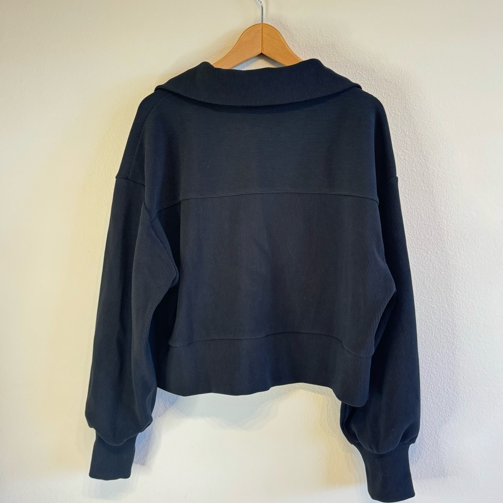 Varley Ramona Half Zip Sweater Black Athleisure Large - Picture 5 of 10